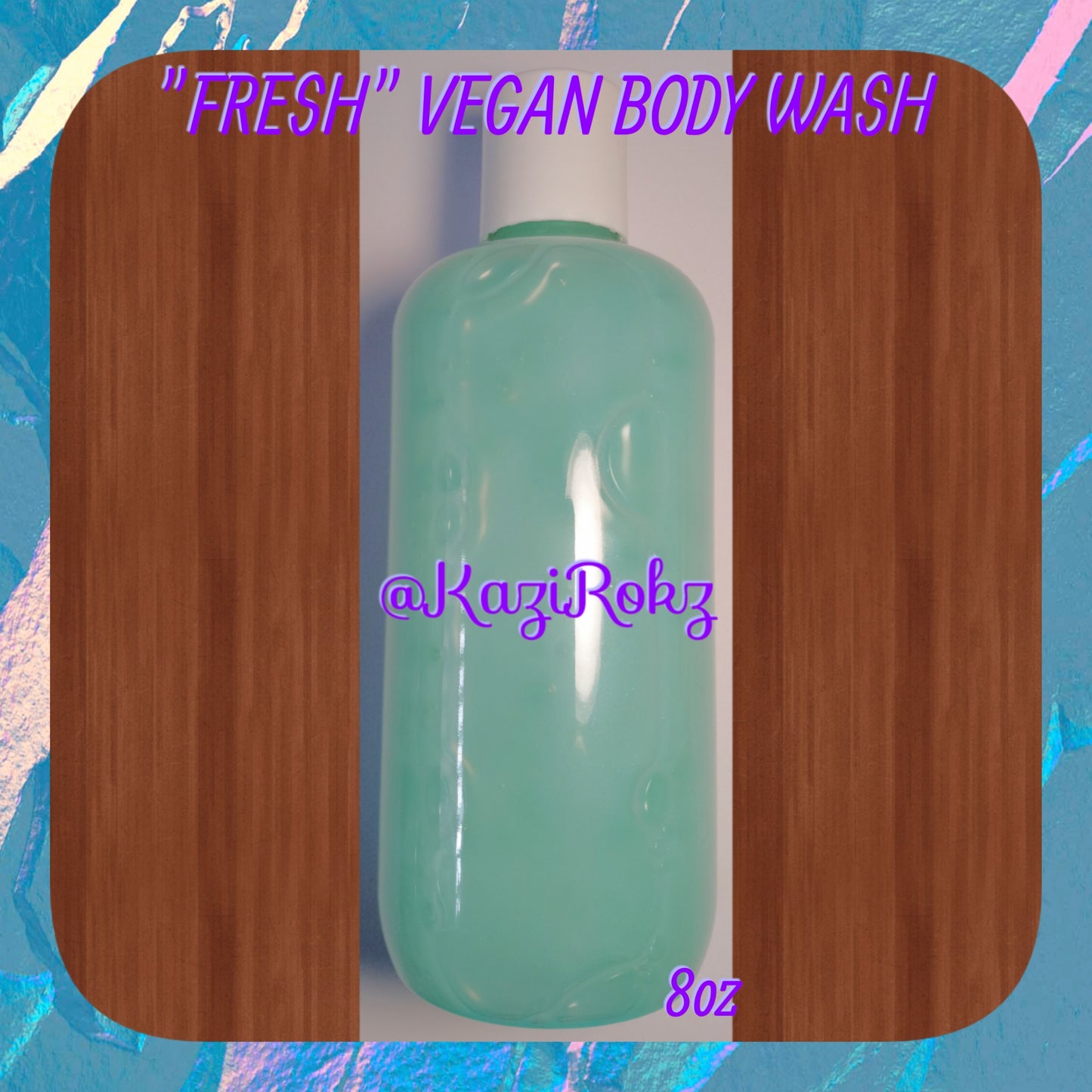 Fresh Body Wash 8oz (100% Vegan / Cruelty Free)
