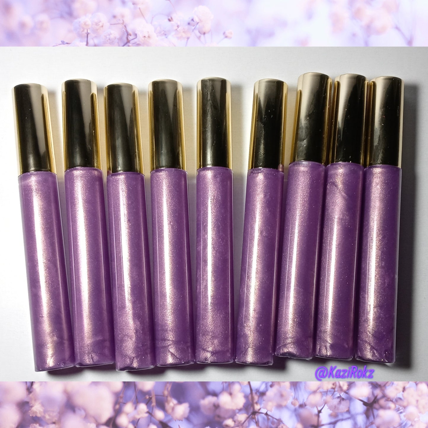 Purple Rain Vegan Lip Gloss (10ml wand tube)