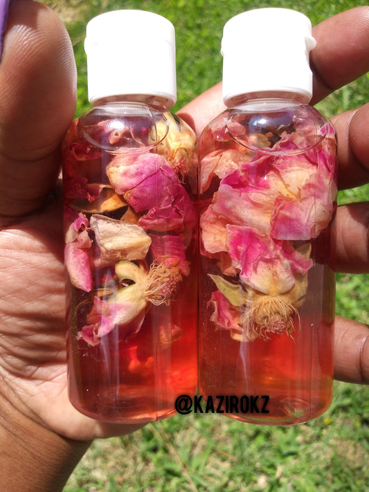 Hibiscus rose water facial toner/cleanser Glow Up
