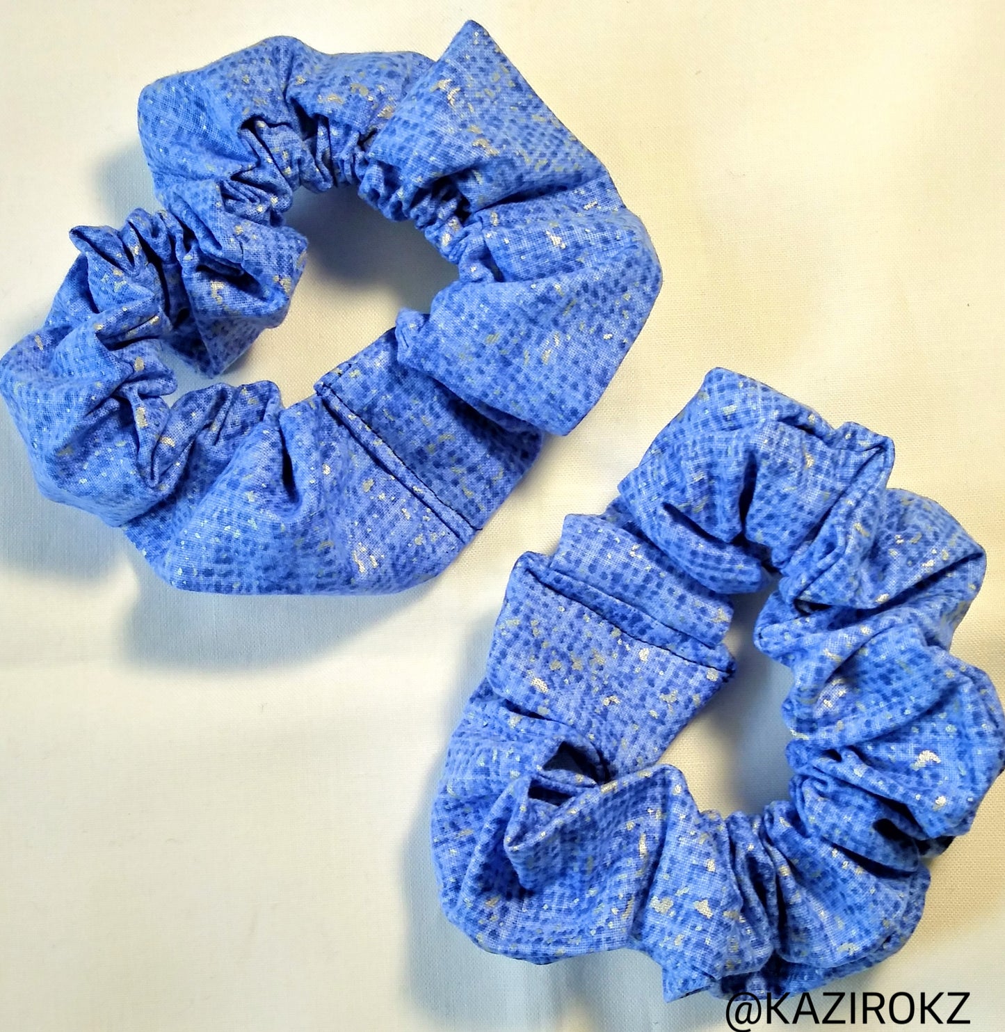Blue Magic Hair Scrunchies