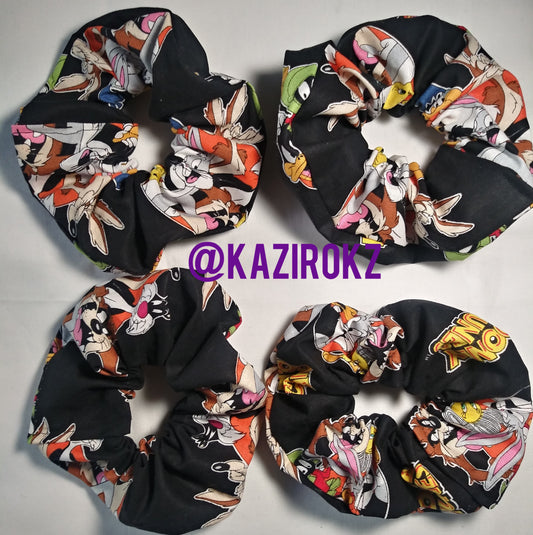 LOONEY TUNES Hair Scrunchie (BLACK)