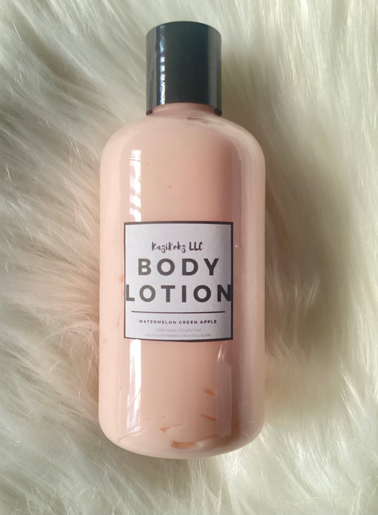 Watermelon Green Apple 8oz BUTTER CREAM BODY LOTION (100% vegan/ cruelty free )